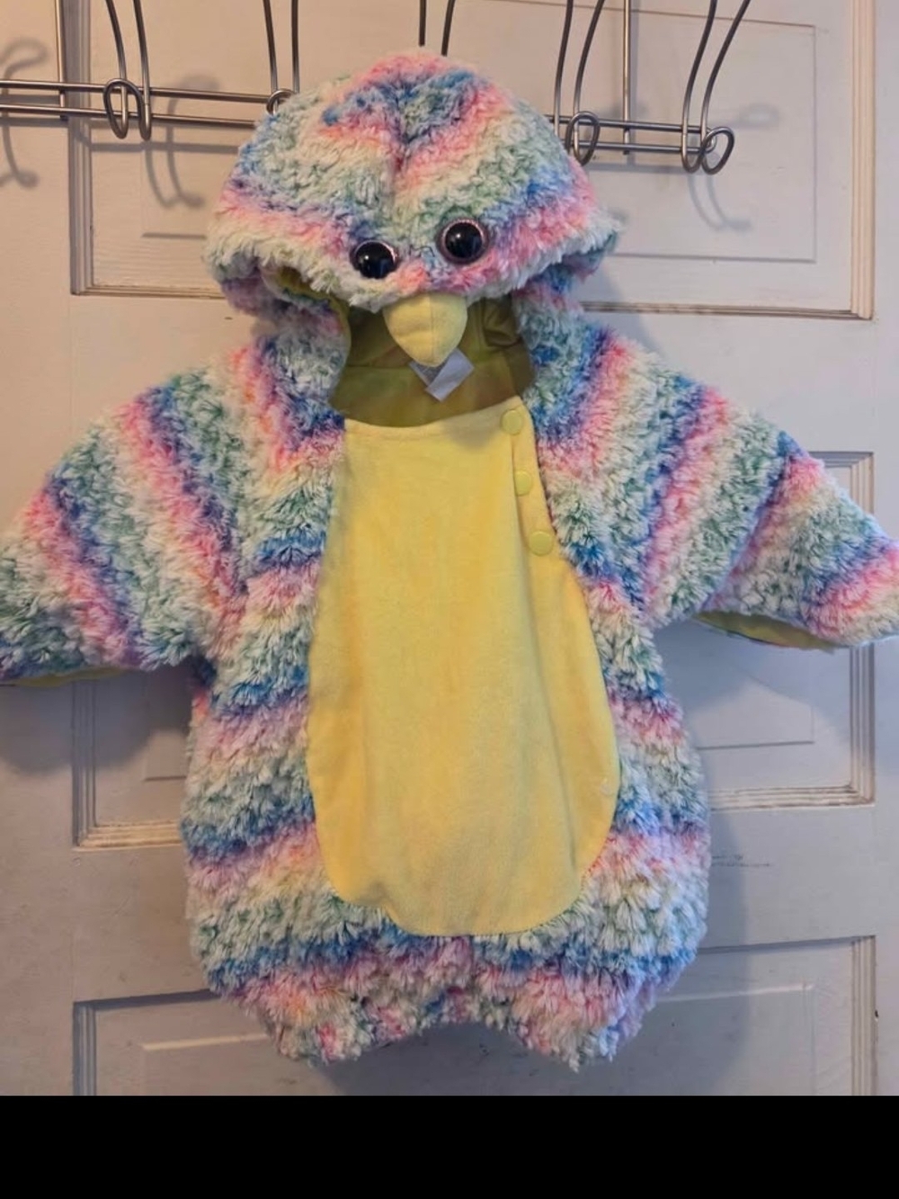 Target Yellow Plush Infant Costume Jacket with Hood